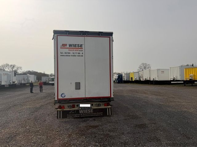 Auflieger mit Pritsche & Plane KRONE SDP 27 Schiebeplanenauflieger