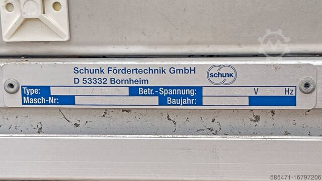 Förderband Schunk Fördertechnik GmbH ITE/P50