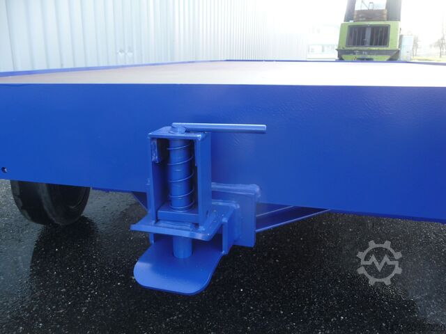 Industrial trailer 6t, optional with roof structure Multi-Trans VAL 30