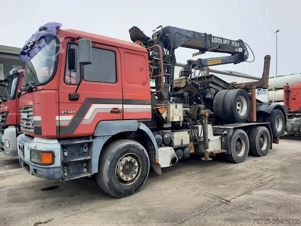 Timber transporter MAN 27.464 6X4