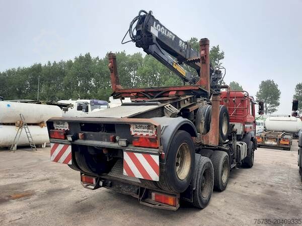 Timber transporter MAN 27.464 6X4