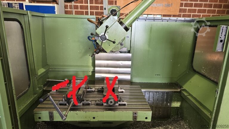 Universal-Fräs- und Bohrmaschine MIKRON WF 31 D