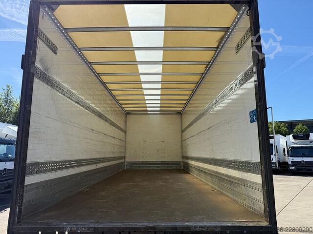 Box truck MERCEDES-BENZ ACTROS 1840 L Koffer 7,30 m LBW 1,5 T + 2.Liegen
