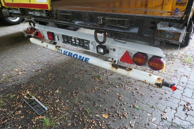 Open semitrailer with tarp KRONE SD, Edscha, BPW, Trommel,Luft,Mehrfach auf Lager