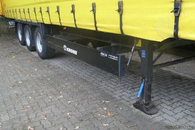 Open semitrailer with tarp KRONE SD, Edscha, BPW, Trommel,Luft,Mehrfach auf Lager