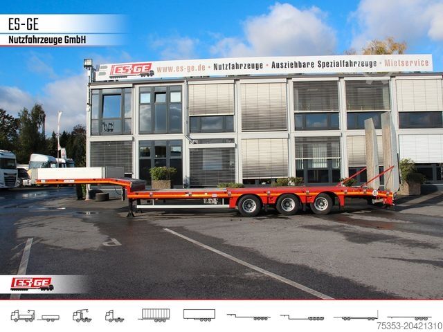 Tieflader-Sattelauflieger FAYMONVILLE MAX Trailer MAX100 Semi-Tieflader 1tlg. Rampen