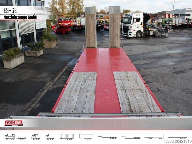 Tieflader-Sattelauflieger FAYMONVILLE MAX Trailer MAX100 Semi-Tieflader 1tlg. Rampen