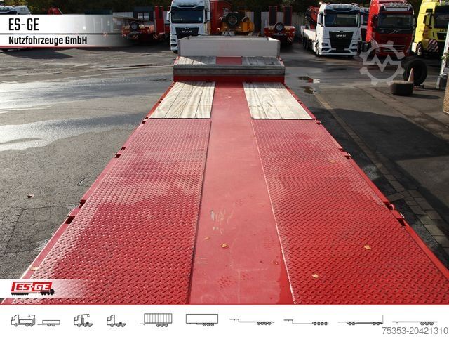 Tieflader-Sattelauflieger FAYMONVILLE MAX Trailer MAX100 Semi-Tieflader 1tlg. Rampen