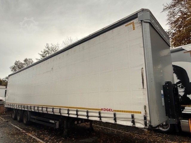 Auflieger mit Pritsche & Plane KÖGEL 3-Achs Mega+Coil+SAF+LaSi+CodeXL