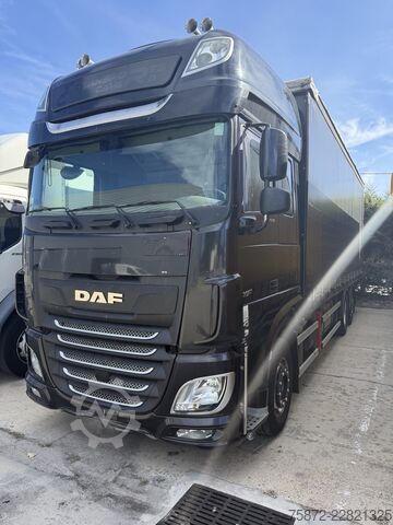 LKW mit Pritsche & Plane DAF XF 530 SUPER SPACE CAB 6X2 26T EURO 6