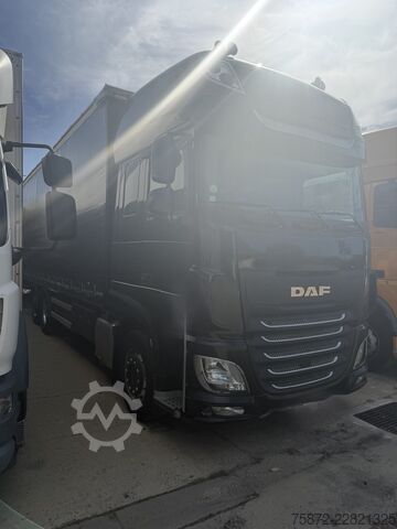 LKW mit Pritsche & Plane DAF XF 530 SUPER SPACE CAB 6X2 26T EURO 6