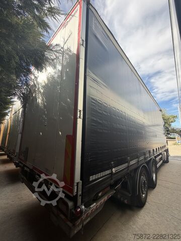 LKW mit Pritsche & Plane DAF XF 530 SUPER SPACE CAB 6X2 26T EURO 6