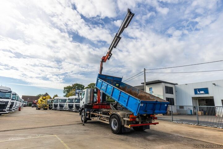 Kipper mit Kran RENAULT KERAX 270 DCI - PK 9501