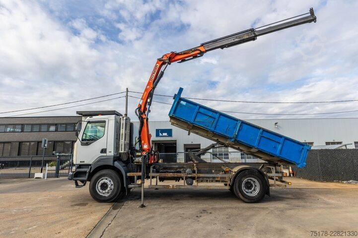 Kipper mit Kran RENAULT KERAX 270 DCI - PK 9501