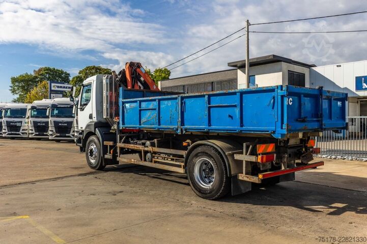 Kipper mit Kran RENAULT KERAX 270 DCI - PK 9501