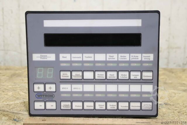 Control panel operator panel Witron TAST21-IBS-S2-T2