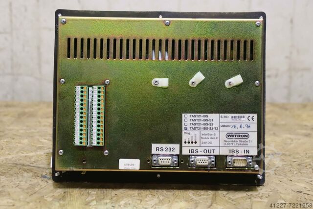Control panel operator panel Witron TAST21-IBS-S2-T2