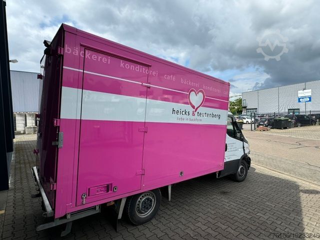 Transporter mit Koffer IVECO Daily 35S14 Hi-Matic Koffer*Ahk*Seiten tür*