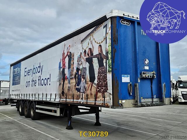 Sliding tarpaulins Vanhool 