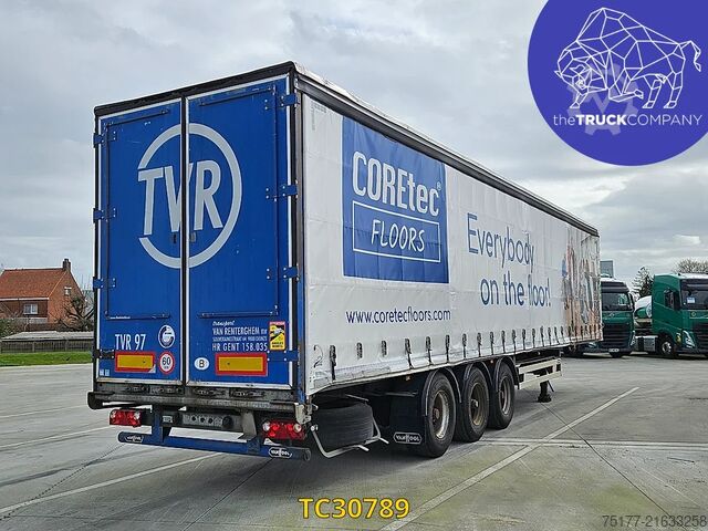 Sliding tarpaulins Vanhool 