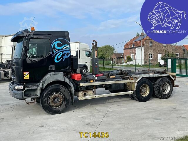 Container transportation Renault Kerax 370