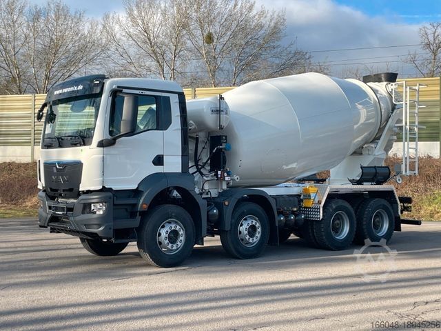 Concrete mixer truck MAN TGS 41.400 8x4 / EuromixMTP EM 10m³ R / EURO 2