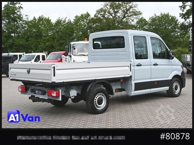 Pick-up van VOLKSWAGEN Crafter 35 Pritsche Doka, AHK, 7-Sitzer, Heckantrieb