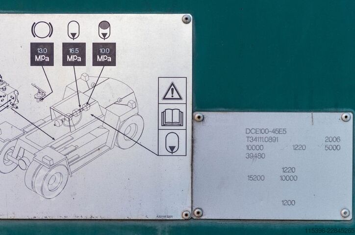 Leer Containerstapler Kalmar DCE100-45E5