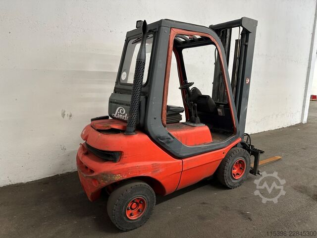 Dieselstapler Linde H 20 D-02 - TRIPLEX 5,5 m