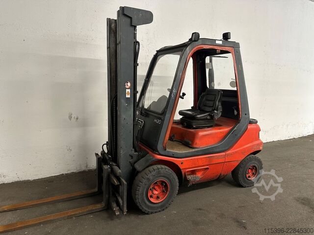 Dieselstapler Linde H 20 D-02 - TRIPLEX 5,5 m