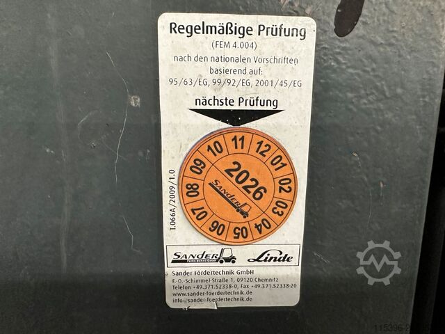Dieselstapler Linde H 20 D-02 - TRIPLEX 5,5 m