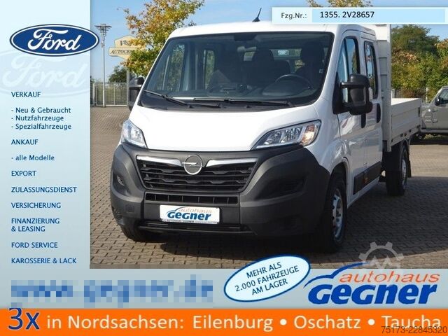 Pritschenwagen OPEL Movano Doka Pritsche L3H1 2WD VA verstärkt AHK