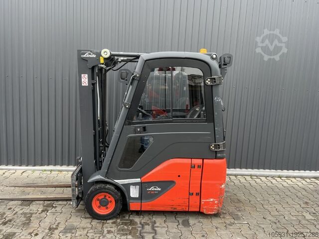 Electric 3-wheel forklift Linde E16C-02