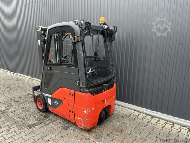 Electric 3-wheel forklift Linde E16C-02