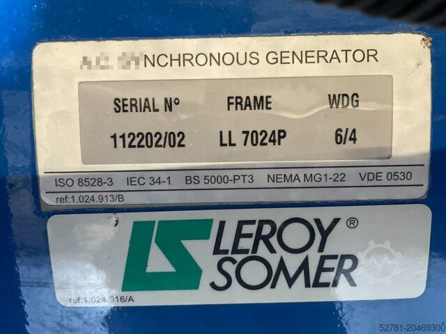 Aggregat FG Wilson P800 - 880kVA used Genset - DPX-12645