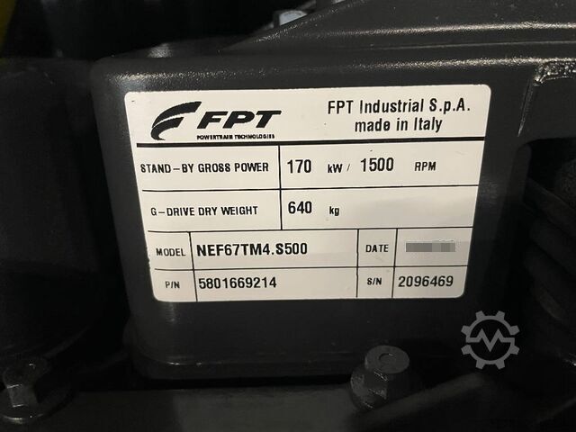 Aggregat Iveco NEF67TM4 - 188 kVA Generator - DPX-19793