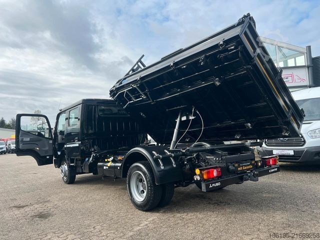 Tipper van MITSUBISHI Canter 7C18D DoKa*3-Seiten Meiller Kipper*Klima*