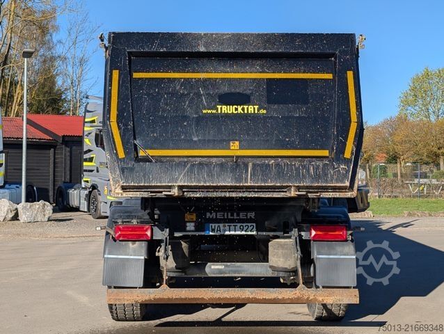 Kipper Auflieger MEILLER HardoX 25 cbm, E- Verdeck, MIETEN?