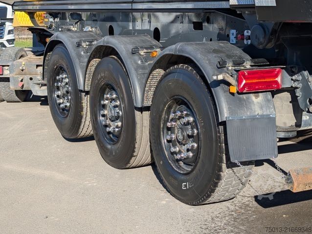 Kipper Auflieger MEILLER HardoX 25 cbm, E- Verdeck, MIETEN?