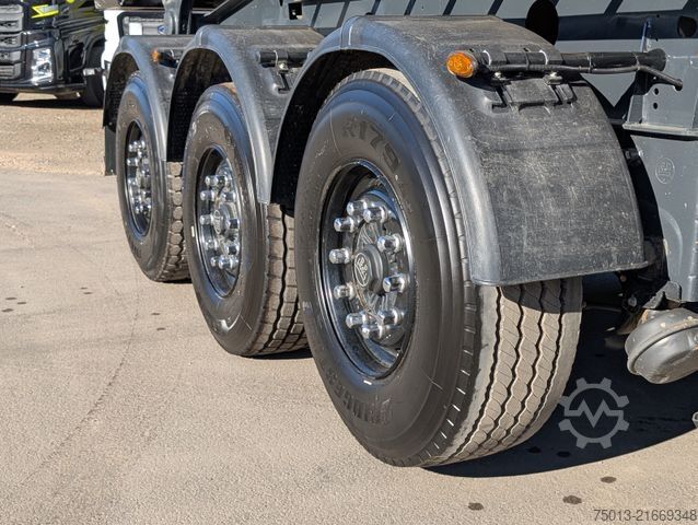 Kipper Auflieger MEILLER HardoX 25 cbm, E- Verdeck, MIETEN?