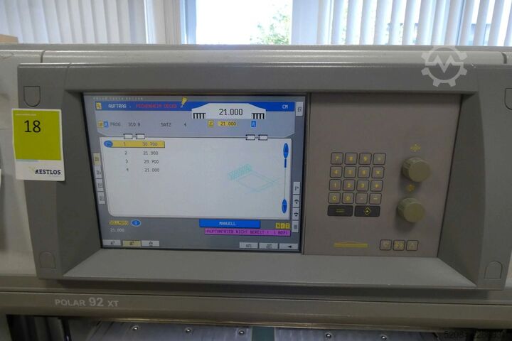POLAR MOHR 92XT Papierschneidemaschine POLAR MOHR 92XT