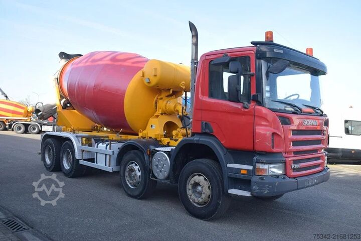 Mixer Scania P380 9 cub mixer