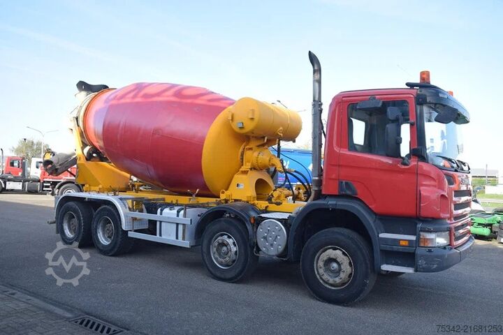 Mixer Scania P380 9 cub mixer