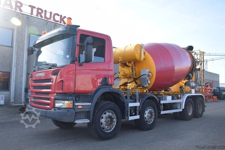 Mixer Scania P380 9 cub mixer
