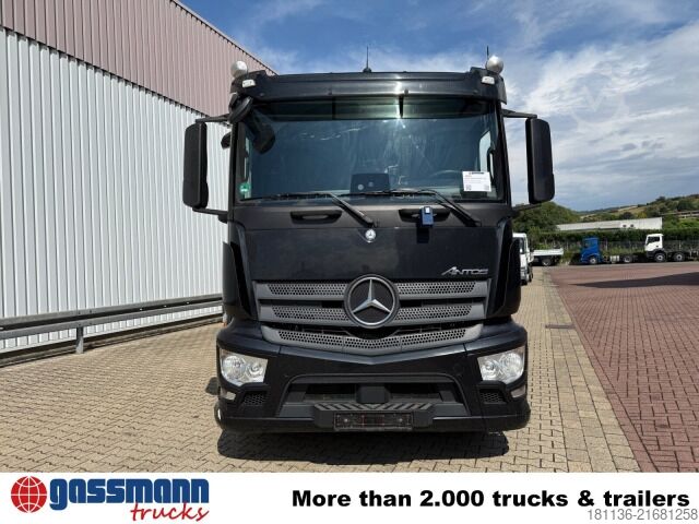 LKW mit Kofferaufbau Mercedes-Benz Antos 1836 L 4x2, Getränkekoffer, LBW Dautel
