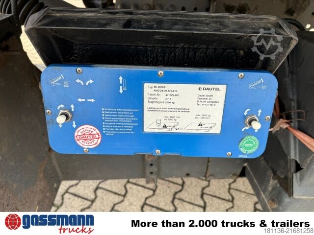 LKW mit Kofferaufbau Mercedes-Benz Antos 1836 L 4x2, Getränkekoffer, LBW Dautel