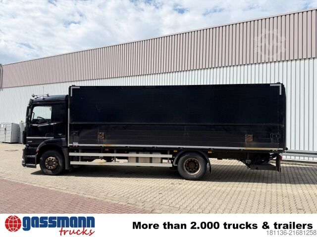 LKW mit Kofferaufbau Mercedes-Benz Antos 1836 L 4x2, Getränkekoffer, LBW Dautel