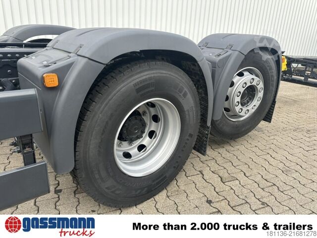 Abrollkipper MAN TGS 26.480 6x2-4 BL CH, Lenk-/Lift, OptiView, LED,