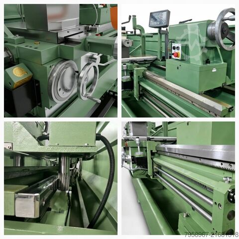 DREHMASCHINE CQ6280 800x1500 Metal Technics Polska MTP TOKARKA CQ6280 800x1500