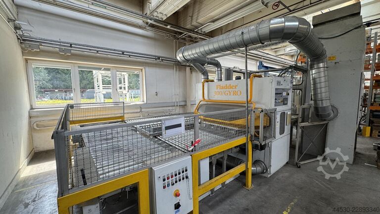 Sheet metal deburring machine Fladder Danmark A/S 300/Gyro 1300 VAC